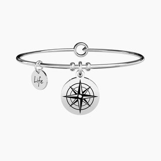 Bracciale kidult collezionabile in acciaio 316L e cristalli ( cod.art. 731063)