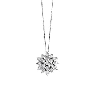 Collana Bliss in oro bianco con diamanti (cod.art.20067364)