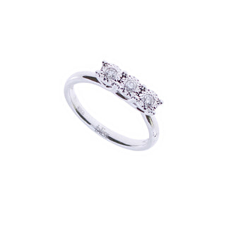 Anello Bliss in oro bianco con diamanti (cod.art.20090262)