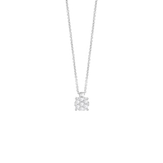 Collana Bliss in oro bianco con diamanti (cod.art. 20091731)