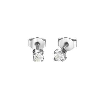 Orecchini  Bliss in oro bianco con diamanti ( cod.art.20093017)