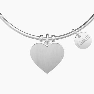 Bracciale kidult collezionabile in acciaio 316L e cristalli (cod.art.731333)