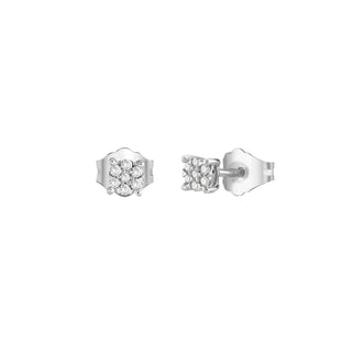 Orecchini  Bliss in oro bianco con diamanti (cod.art.20101434)