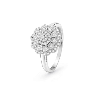 Anello Bliss in oro bianco con diamanti (cod.art. 20102617)