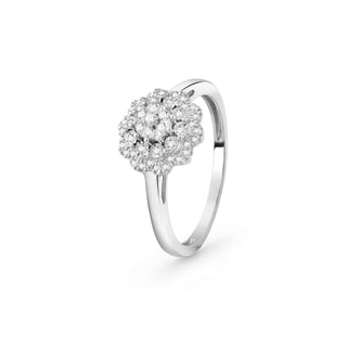 Anello Bliss in oro bianco con diamanti (cod.art. 20102619)