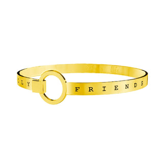Bracciale kidult collezionabile in acciaio 316L Gold pvd ( cod.art.231709)