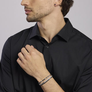 Codice: 533696-M

Bracciale tennis bianco e neroTENNIS CLUB