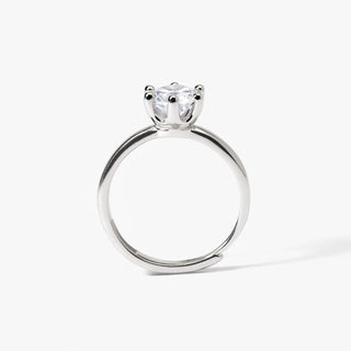 Codice: 523395

Anello in argento rodiato con zirconeSOLITAIRE