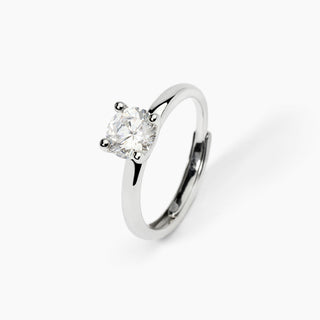 Codice: 523397

Anello solitario in argento rodiato con zirconeSOLITAIRE