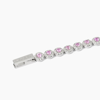 Codice: 533825-17

Bracciale tennis in argento con tormalina sinteticaMILANESIENNE