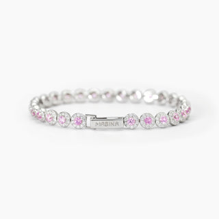 Codice: 533825-17

Bracciale tennis in argento con tormalina sinteticaMILANESIENNE