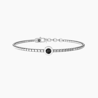 Bracciale kidult collezionabile in acciaio 316L e cristalli ( cod.art. 732253)