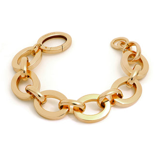 Bracciale catena dorata Square unoaerre ( cod.art. 1927)
