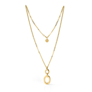 Collana in bronzo dorato unoaerre ( cod.art.1936)