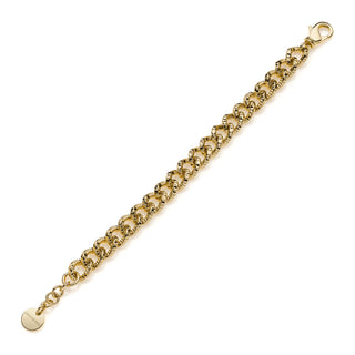 Bracciale Groumette diamantato unoaerre ( cod.art. 2203)