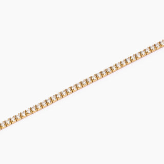 Codice: 533958

Bracciale tennis placcato oro con zirconiMini Tennis