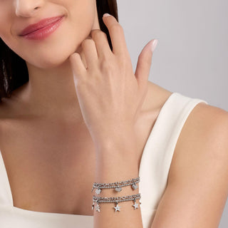 732327

Bracciale catena forzatina e sfere con cuore
Style 42