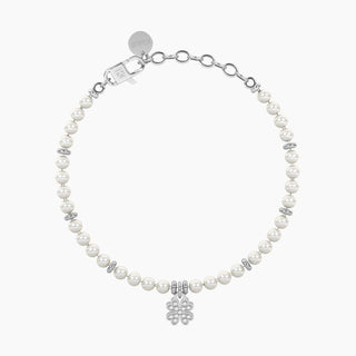 732336

Bracciale con perle e quadrifoglio
Style 34