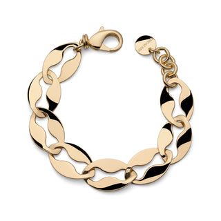 Bracciale maglia marina dorato unoaerre ( cod.art. 2649)