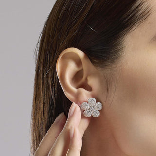Orecchini a fiore in zirconiMaledetta Primavera