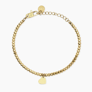 Bracciale donna in acciaio dorato kidult (cod.art.831074)