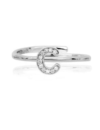 Anello Mabina Baciami Ancora Lettera C (cod.art. 523110c)