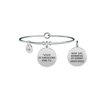 Bracciale kidult collezionabile in acciaio 316L (cod.art. 731465)