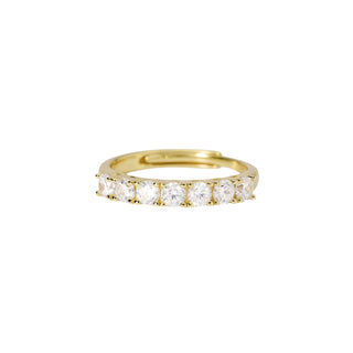 Anello Mabina Gioielli da donna con zirconi e placcatura oro giallo 523458