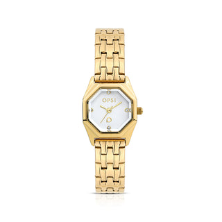 OCTAGON orologio con cassa e bracciale in metallo (cod.art-1165-3450)