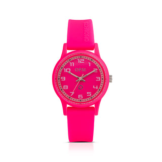 SILICON SPORT orologio con cassa in plastica e bracciale silicone colorato (cod.art-1187-1450)