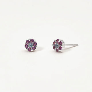 Orecchini Fiore Ametista Mabina 563501