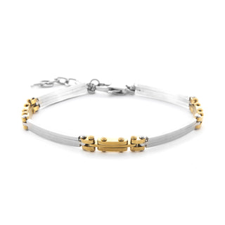 Bracciale Paciotti 4US in acciaio dorato da uomo 4UBR7042