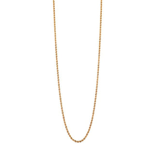 Collana girocollo a corda della Unoaerre in bronzo dorato( Cod.art. 2319)