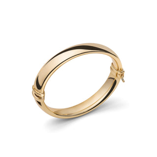 Bracciale rigido spesso donna Unoaerre in bronzo dorato (cod.art.2670)