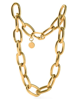 Collana Catena Forzatina in Bronzo Dorato (cod.art. 1764)