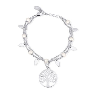 Bracciale Mabina Donna in Argento Perla 533156