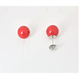 ORECCHINI CORALLO ROSSO MIKIKO (cod.art  MO7405A4COROSSO)
