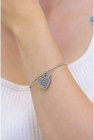 Bracciale collezionabile in acciaio 316L, e cristalli (cod.art.732151)