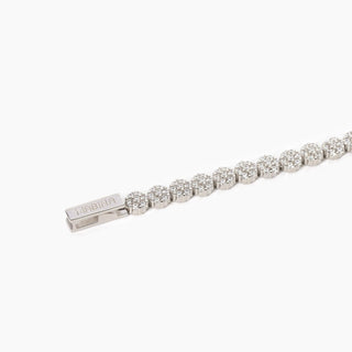 Bracciale con zirconi a forma di fioreFIOR FIORE(Cod,art,533561-M)