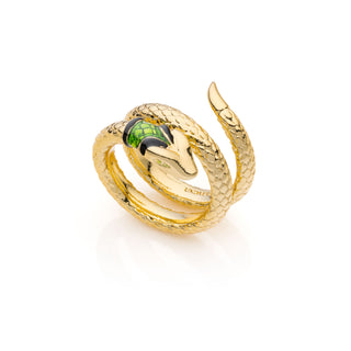 Anello serpente dorato unoaerre (cod.art,2123)