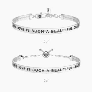 Bracciale collezionabile in acciaio,(cod.art.732358)