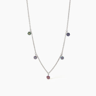 Girocollo con ciondoli a fiore multicolorFIOR FIORE(cod.art.553465)