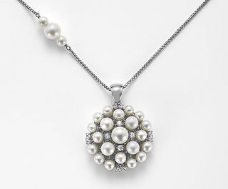 Collana Mikiko Donna Mademoiselle in Argento(Cod,art, MD7446A4F9BI999)