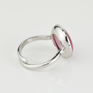 Anello con cristallo rosa chiaro  boccadamo (Cod.art.XAN217R)