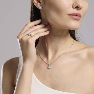 Girocollo con zirconi taglio princessCool or Rétro(cod.art,533785)