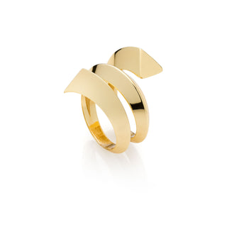 Anello a spirale Triangoli unoaerre (cod.art.2233)