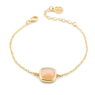 XB1008DO Bracciale con cristallo medio miele