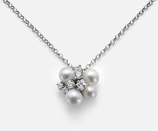 Mikiko Collana in Argento con Perle e zirconi(Cod.art.
MD7531A4BIANCO0)